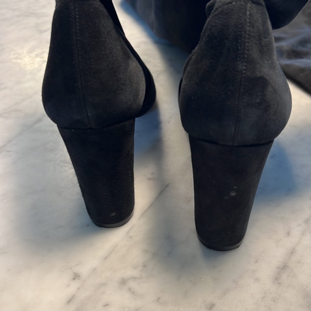 MANOLO BLAHNIK  authentic over the knee suede boots - Picture 5 of 10